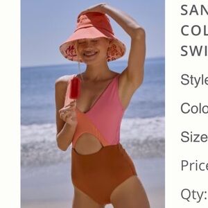 NTW Sanctuary Swim Colorblock Suit